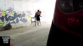 Fucking kwindawo phakathi graffitis. Cousin yam fucking outdoors Fucking kwindawo phakathi graffitis. Cousin yam fucking outdoors
