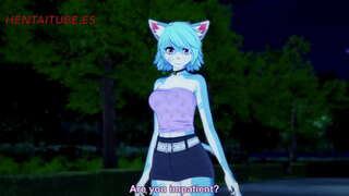 ���ুর্দশা হেনটাই - উলফ x Kitty Hard Sex