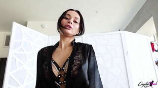 Sexy qoramag&#039;iz Deepthroat katta xo&#039;roz va ehtirosli Doggy og&#039;ziga Jum qadar Fucking